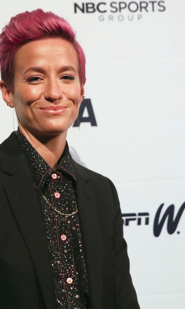 Megan Rapinoe enjoys whirlwind, focuses on soccer pay fight